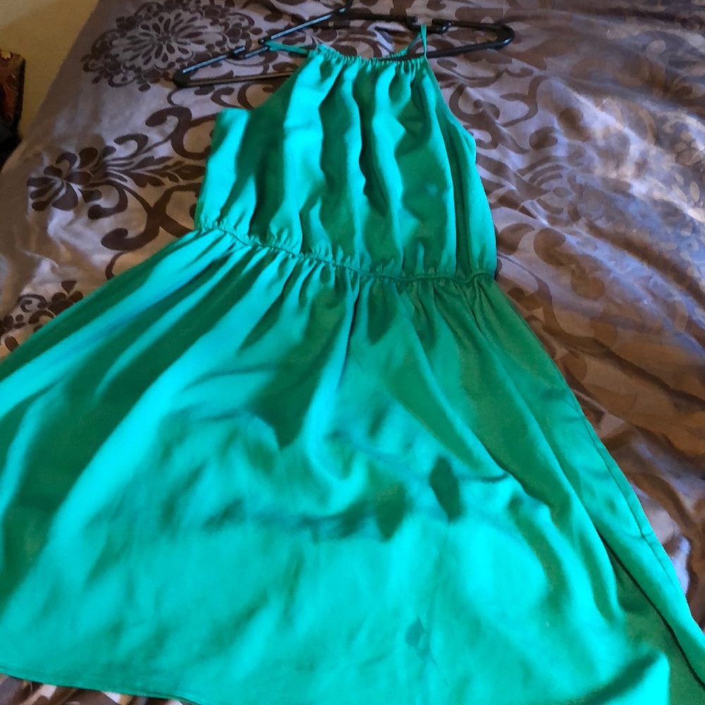 Green American eagle dress